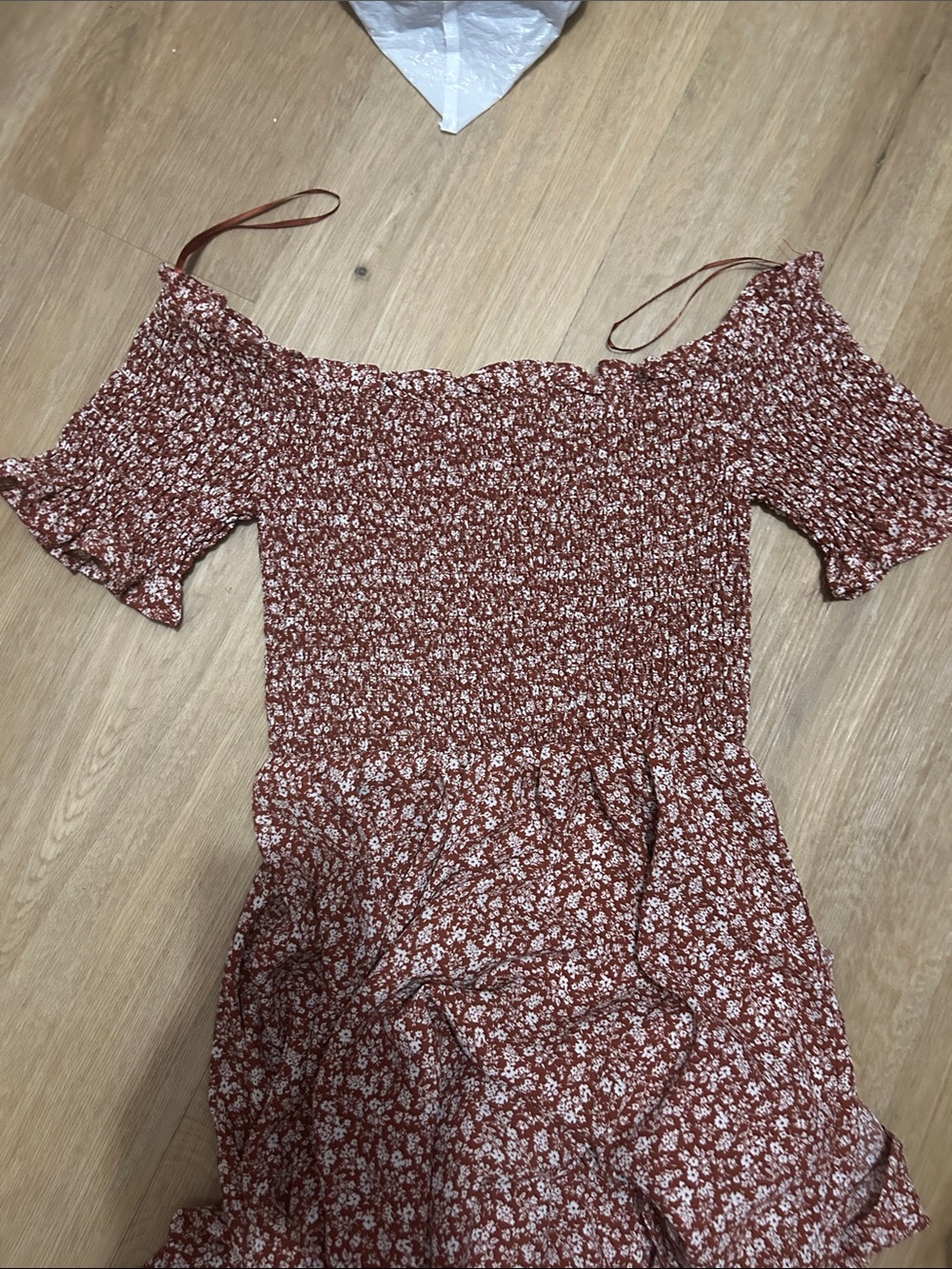 Francesca Rose Pink Floral High-Low Maxi Dress - Picture 3 of 3